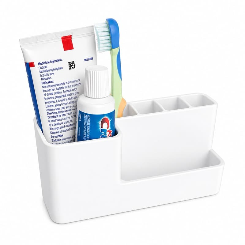 Suporte para escova - escova de dente - banheiro, suporte para creme dental
