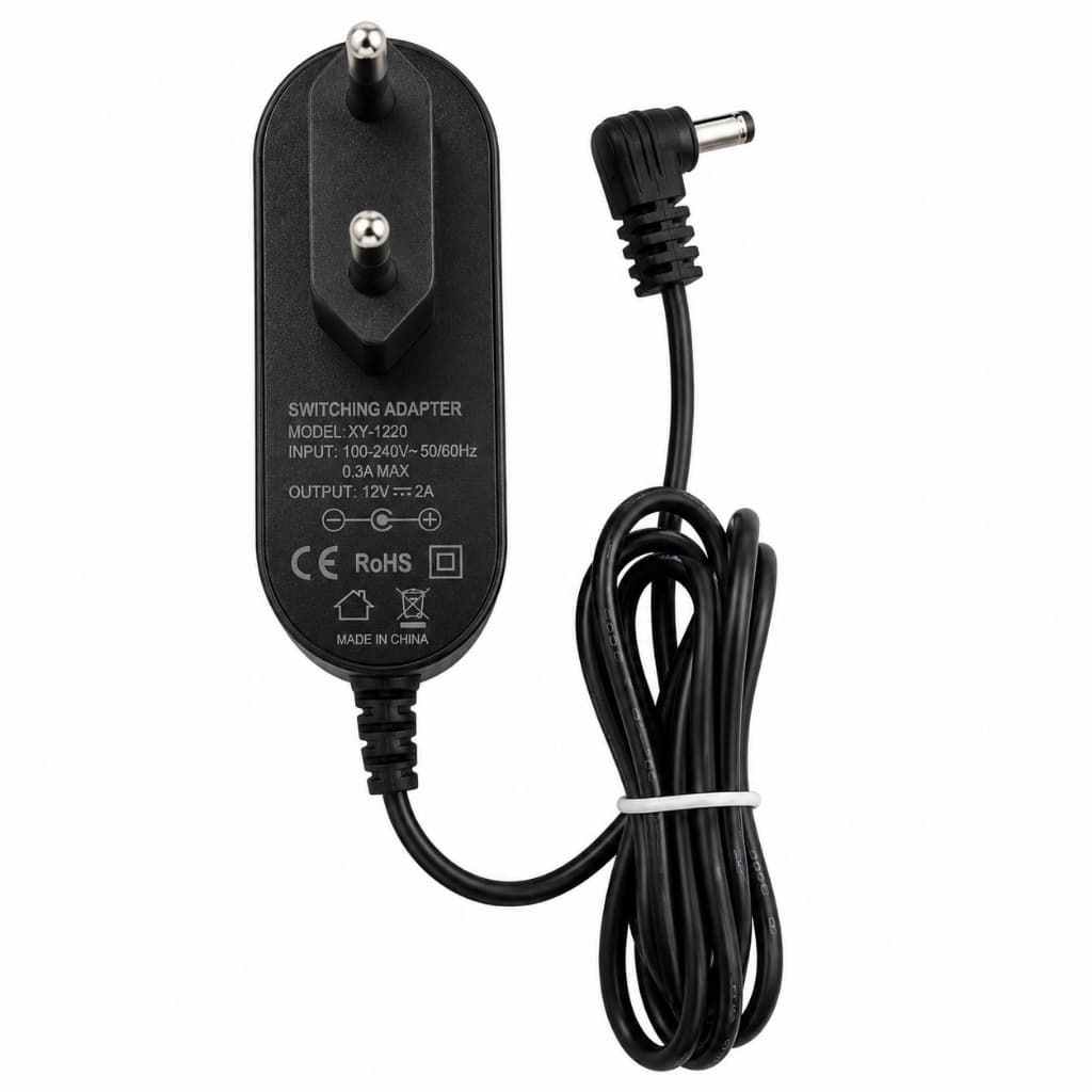 Fonte 12V 1A / 2A - P8 P/ Câmera Led Balança Digital Modem Mini Moto Bivolt Universal