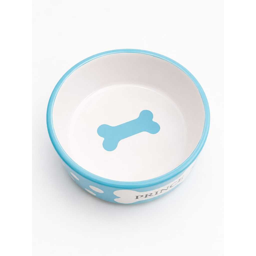 Comedouro para Cães e Gatos – Tigela Pet com Estampa de Ossinho
