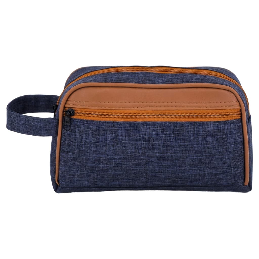 Necessaire Executiva Masculina Impermeável Viagem Trabalho Couro Sintético D'Lui