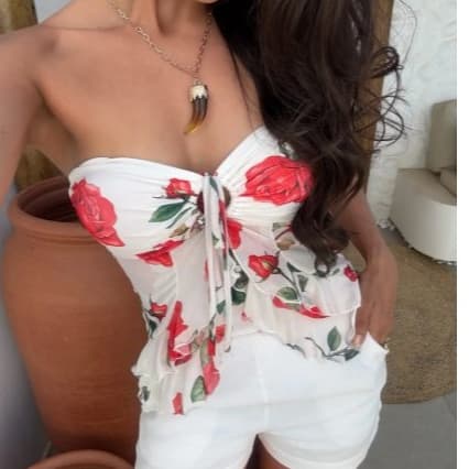 Blusa Feminina Cropped estilo batinha em Tule Color Candy Retrô Alfaiataria com Argola com bojo moda blogueira poá