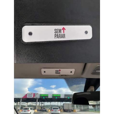 Suporte Para-brisa Veicular Compatível Tag Pedágio Sem Parar