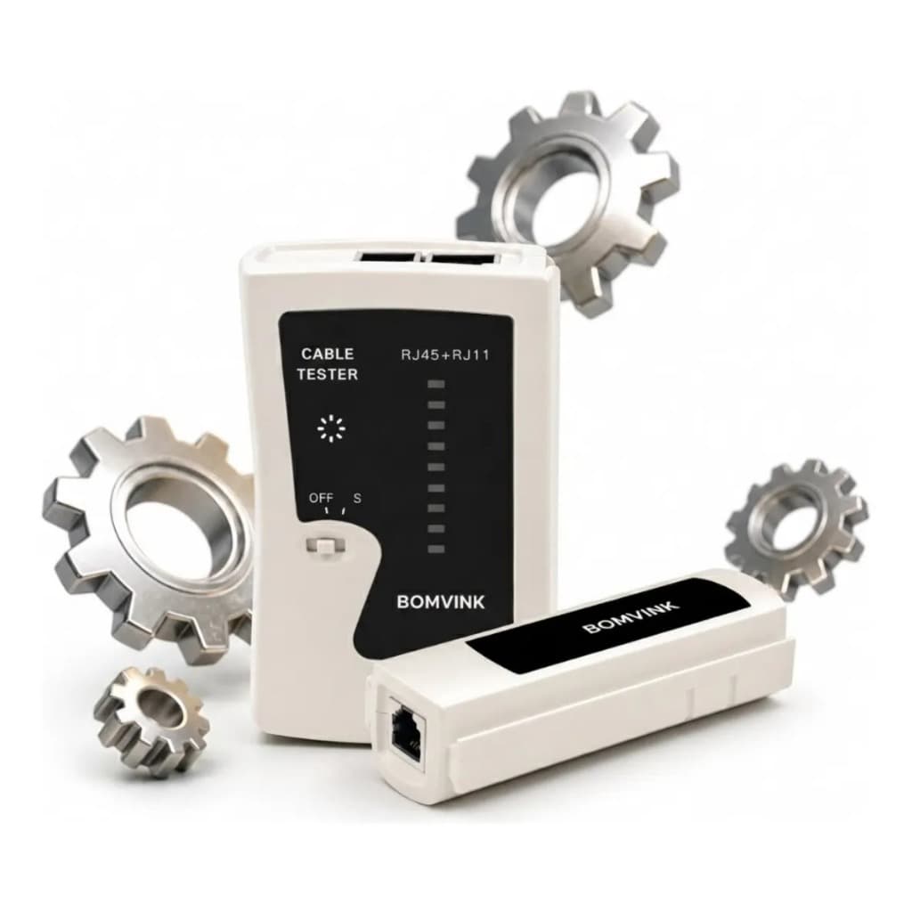 Testador Teste Crimpagem Cabo Rede Lan Telefonia Rj45 Rj11