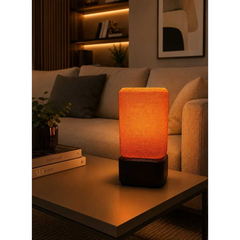 LUMINÁRIA AURA  Abajur de Mesa Cabeceira Singular Design Orgânico  Moderno 110V/220V E27 quarto sala escritório