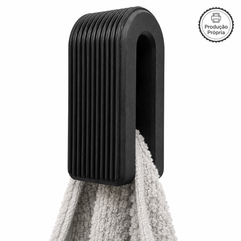 Suporte para Pano de Prato e Toalha com Adesivo | Sem Furo | Organizador para Cozinha e Banheiro