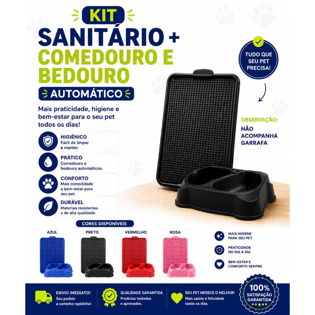 Tapete Sanitário educador Canino Higiênico Banheiro Educa Pet Tapete Lavável Banheiro Pet
