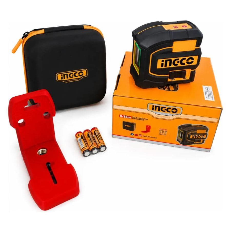 Nivel Laser 35 Metros Verde Profissional Ingco Mod Hll15660
