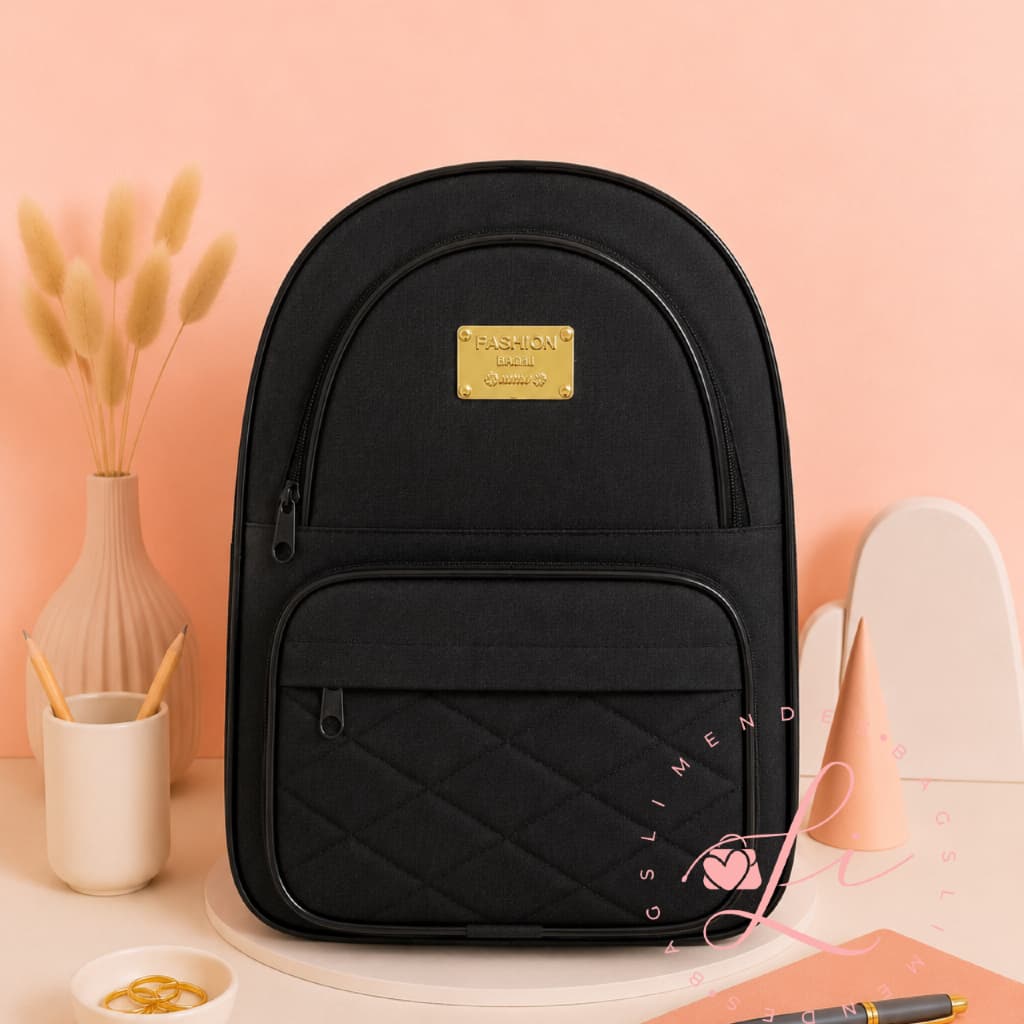 Mochila Escolar Grande Moderna Acabamento Impecável Espaço de Sobra