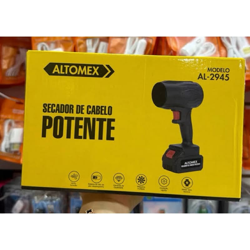 SOPRADOR E Aspirador Portail Eletrico Recarregavel Sem Fio120w/Soprador/Aspirador Portátil Violent Fan