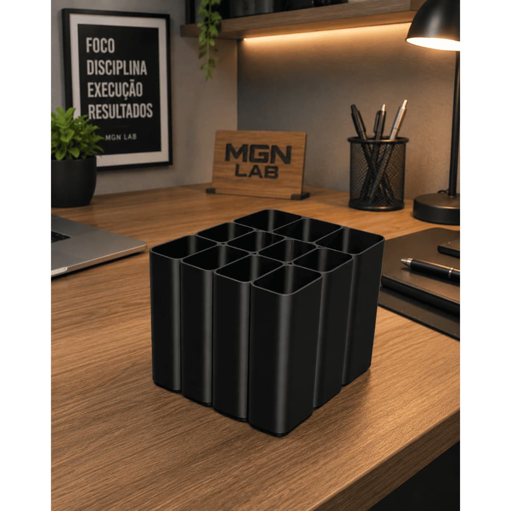 Organizador de Cabos Multifuncional para Mesa e Escritório Impresso em 3D