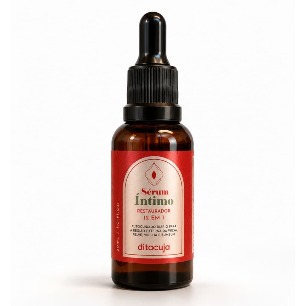 Sérum Íntimo Restaurador 12 em 1 | 30mL | Hidrata, Rejuvenesce, Melhora Firmeza e Elasticidade