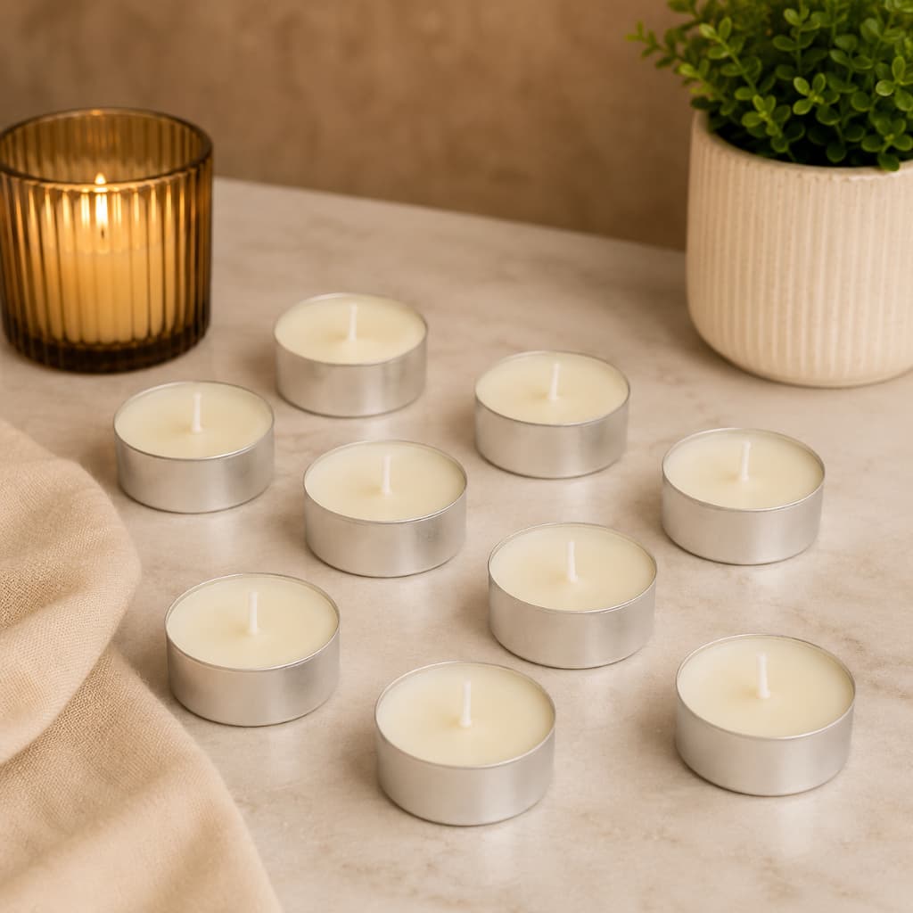 Kit Velas Decorativas 10 Peças Para Decoração Jantar Banheiro Ambiente Aconchegantes Resistente