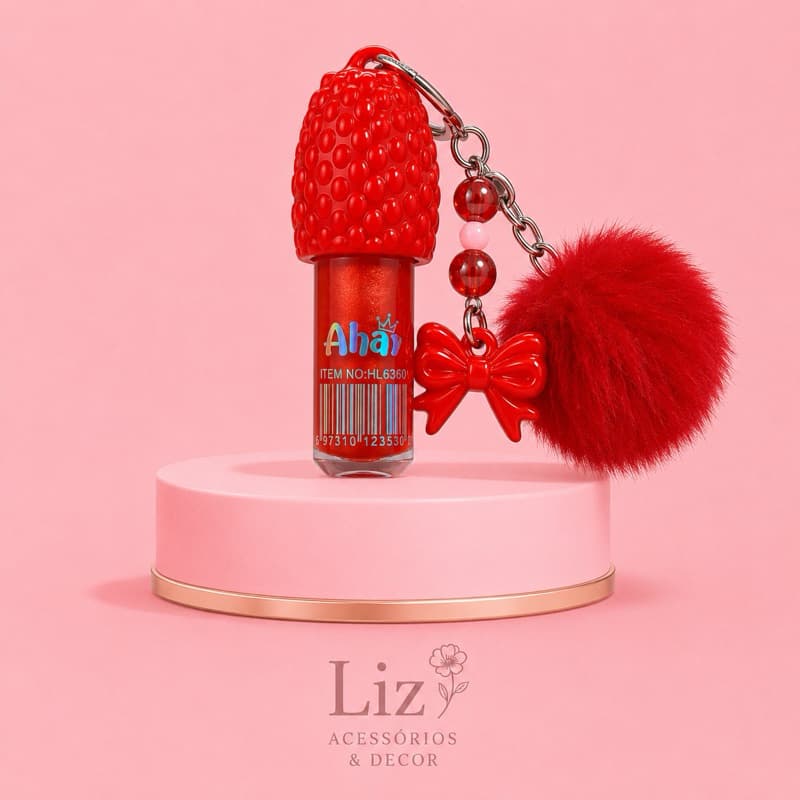 Lip Gloss Pompom