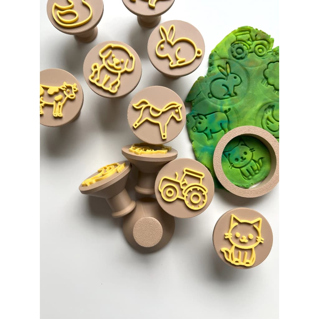 Kit Cortadores de Biscoito e Massinha – 12 Peças | Modelos Variados | Impressão 3D
