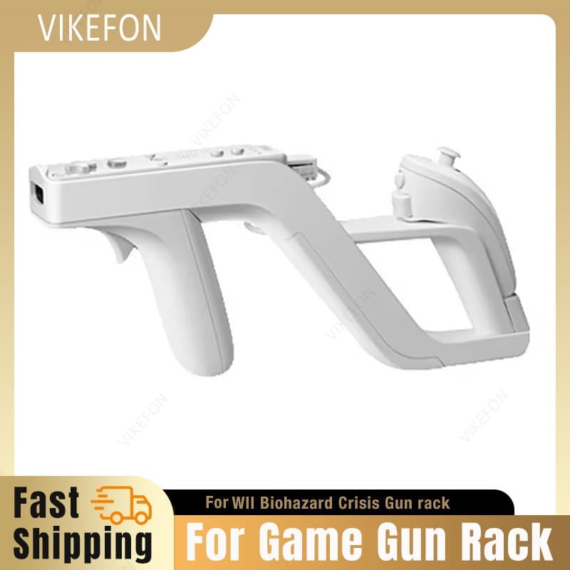Wii Zapper Suporte Para Controle Nintendo Wii Remote e Nunchuk - Jogos De Tiro / FPS