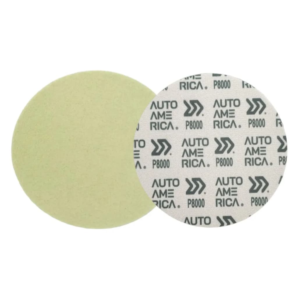 Lixa Disco 6'' - P8000 Autoamérica Para Lixamento Automotivo