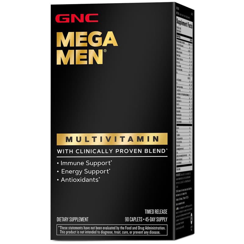 Mega men 90 caps Gnc! multivitaminico importado E.u.A