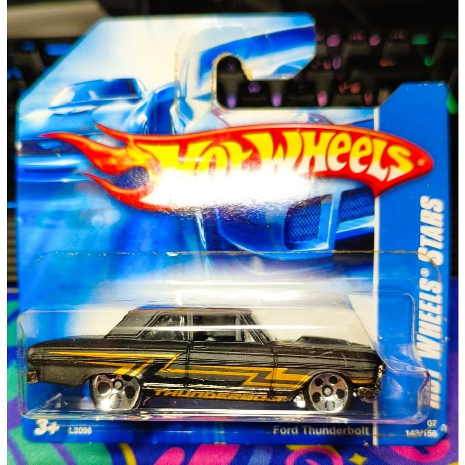 Hot Wheels Hot Wheels Stars 2008 Ford Thunderbolt Preto Lacrado