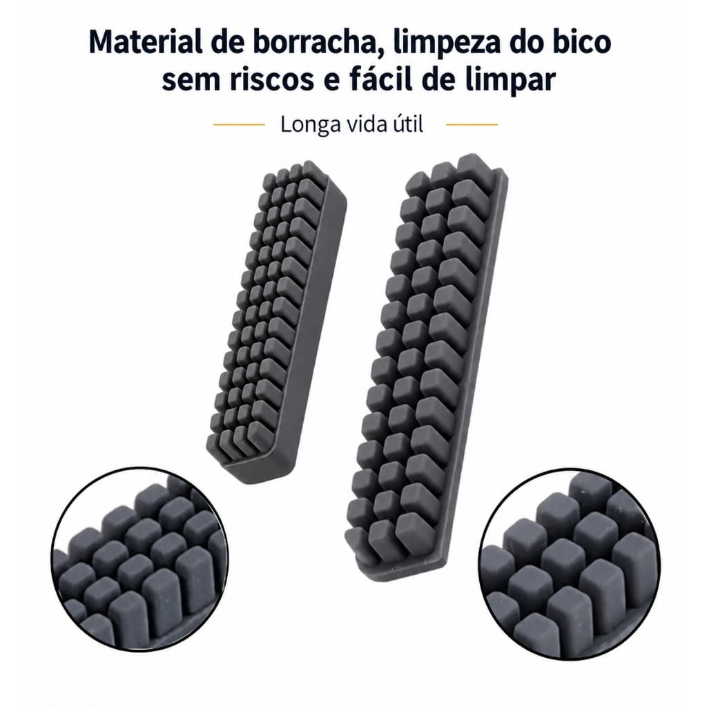 Escova De Silicone Limpeza De Bico Para A1 Mini. (01 Peça)