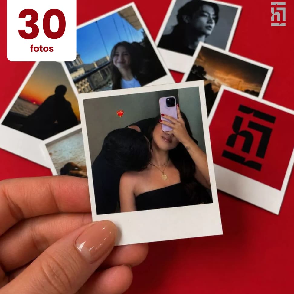 Mini 30 Foto Polaroids Cabe na Capinha do celular - Alta qualidade - ENVIO IMEDIATO