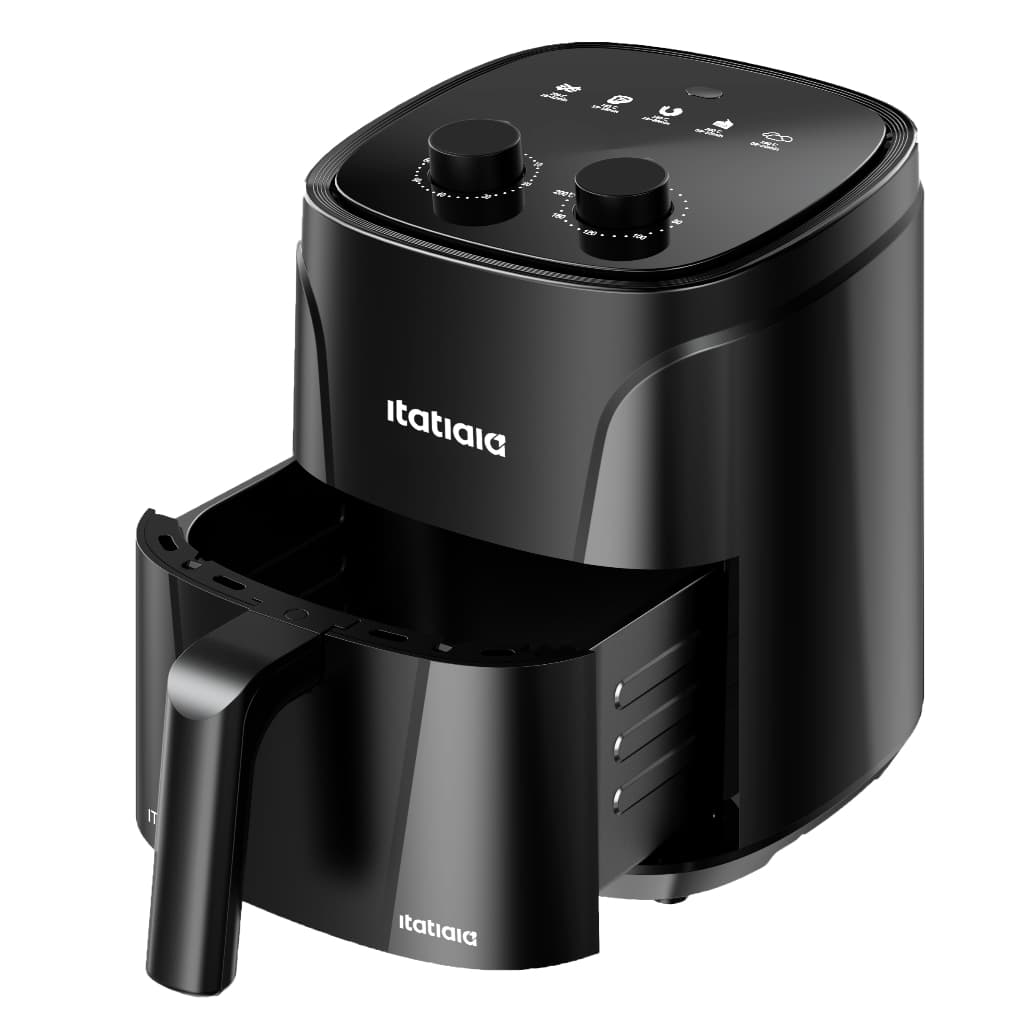 Air Fryer Forno Itatiaia 4 Litros 127V Cesto Antiaderente Preta