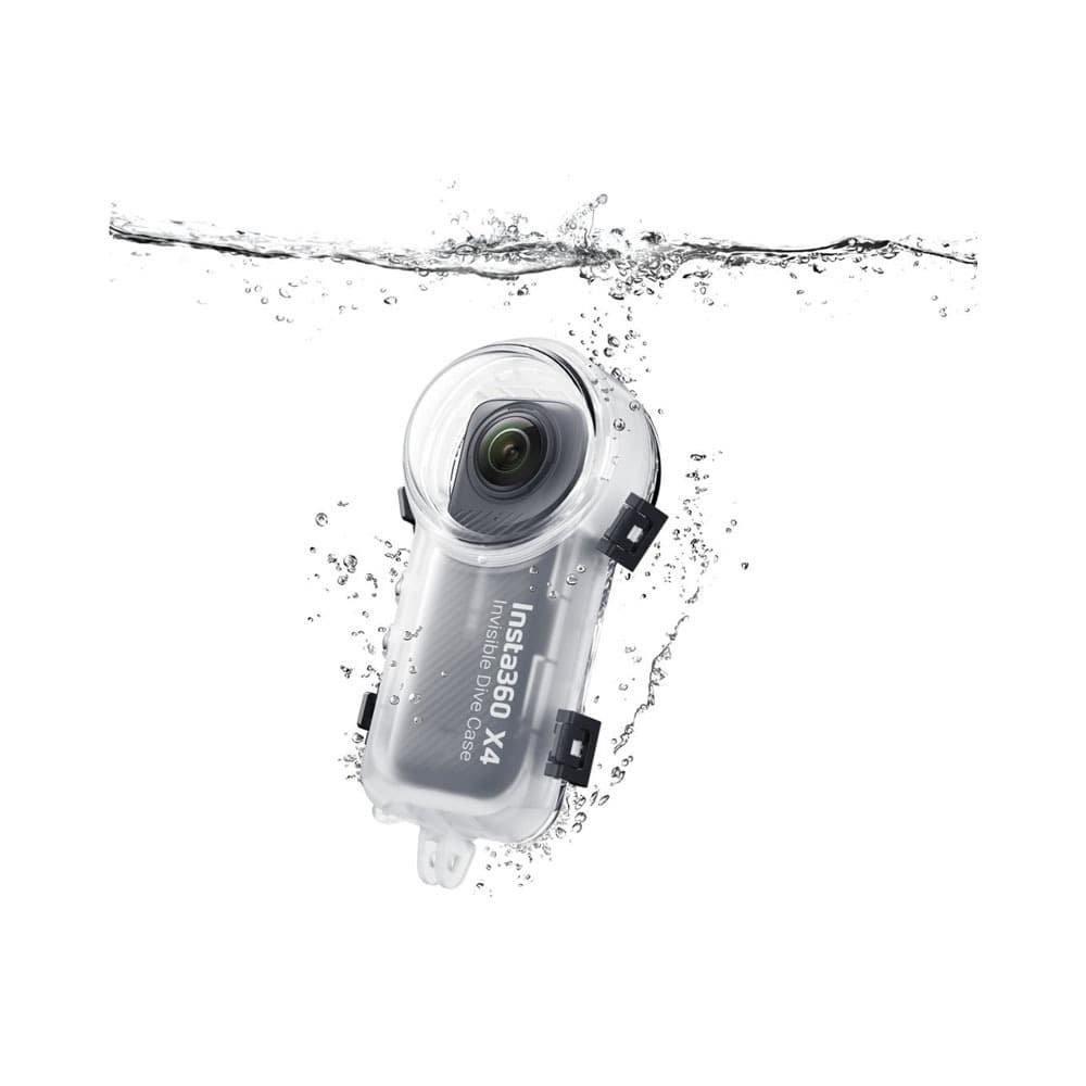 Caixa Estanque Original para Insta360 X4 Invisível Mergulho 50m