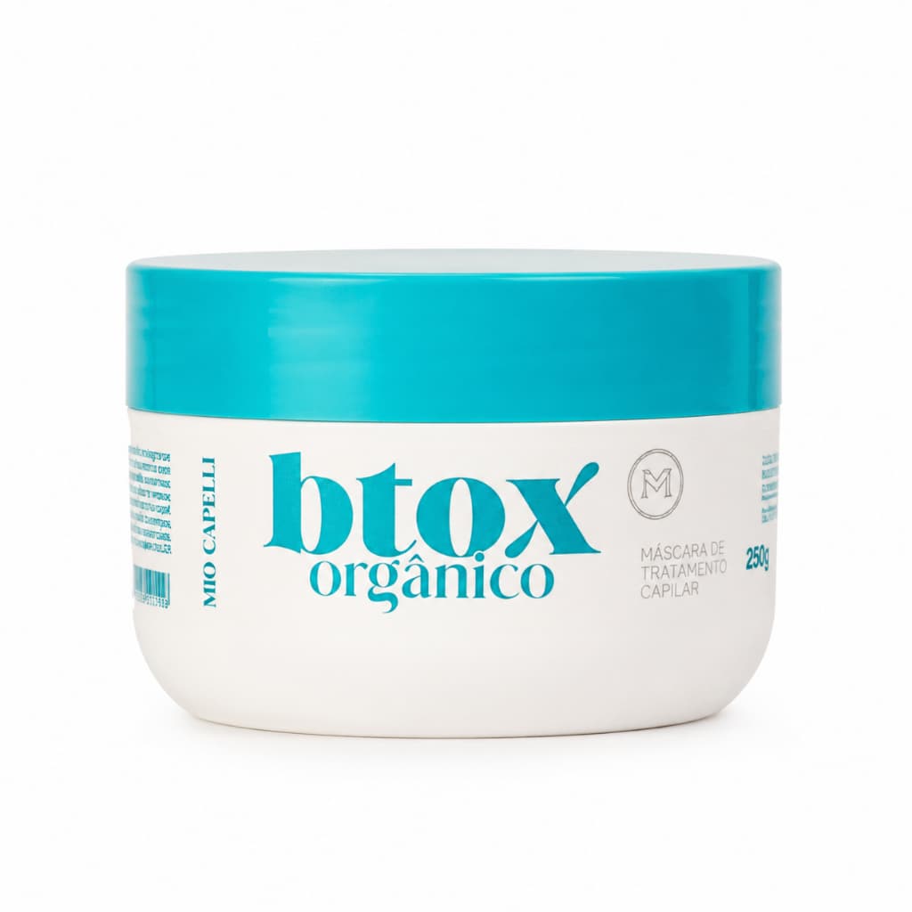 Btox Orgânico Mio Capelli 250g Redutor de Volume Selagem Capilar Brilho e Maciez