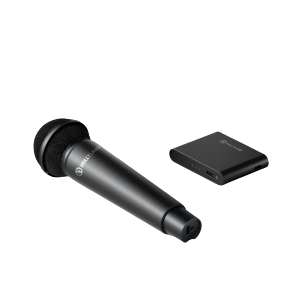 Hollyland Melo P1 Solo Microfone Sem Fio Preto