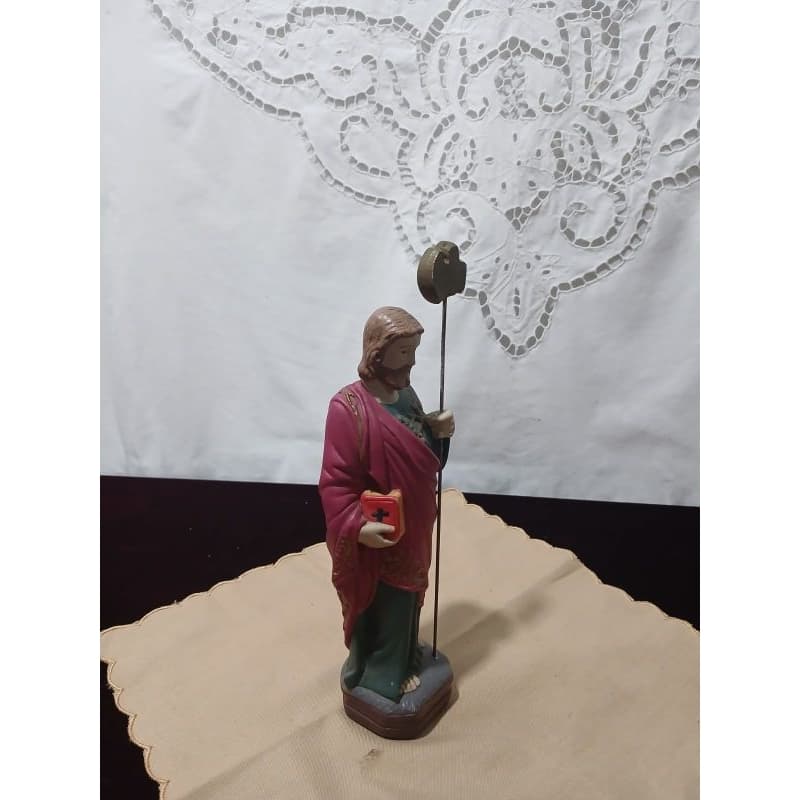 imagem de  São Judas Tadeu em gesso/antiguidade