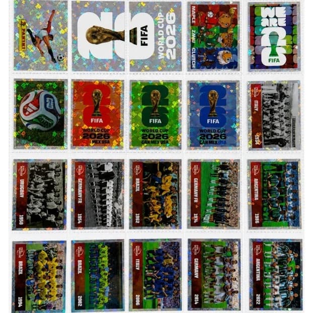 Figurinhas FWC 00 a 19 Original Panini Copa do Mundo 2026 Avulsas - Escolha a sua