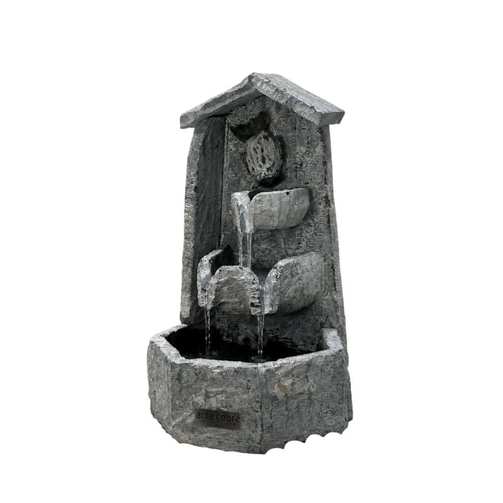 Fonte De Pedra Rústica Esteatita Granito
