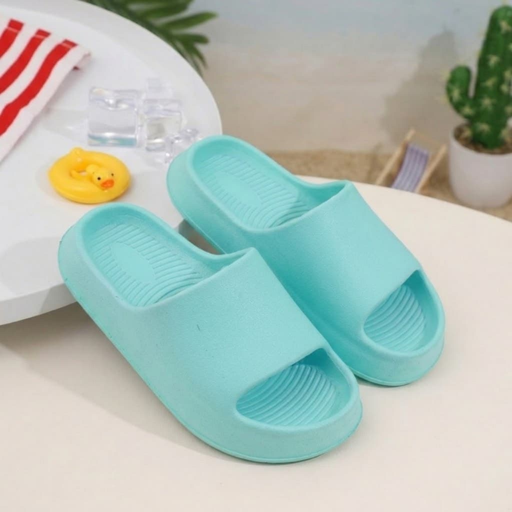 Chinelo Slide Infantil Nuvem Menino Menina Anatômico Confortável Piscina Original