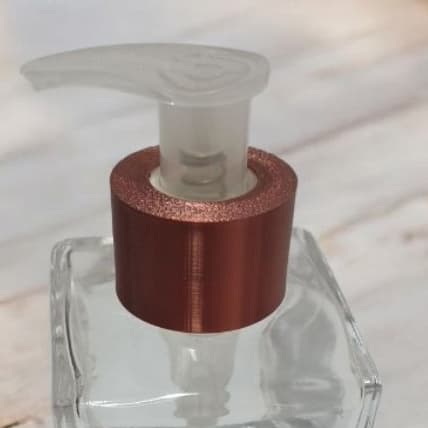 válvula Pump para saboneteira líquido (Válvula Pump Luxo Bronze Rosca 28 – Para Saboneteira, Shampoo e Cosméticos)