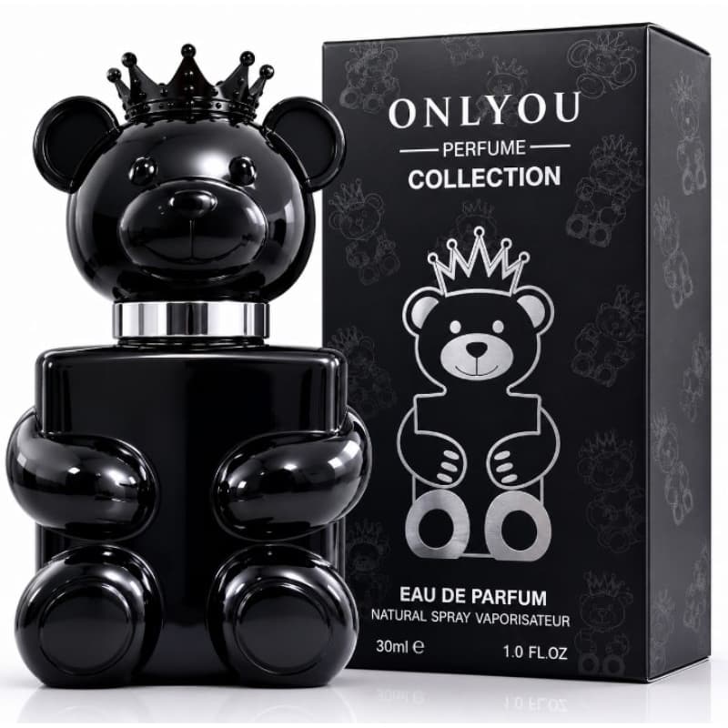 Perfume Masculino onlyou Collection 30ml Ursinho Preto