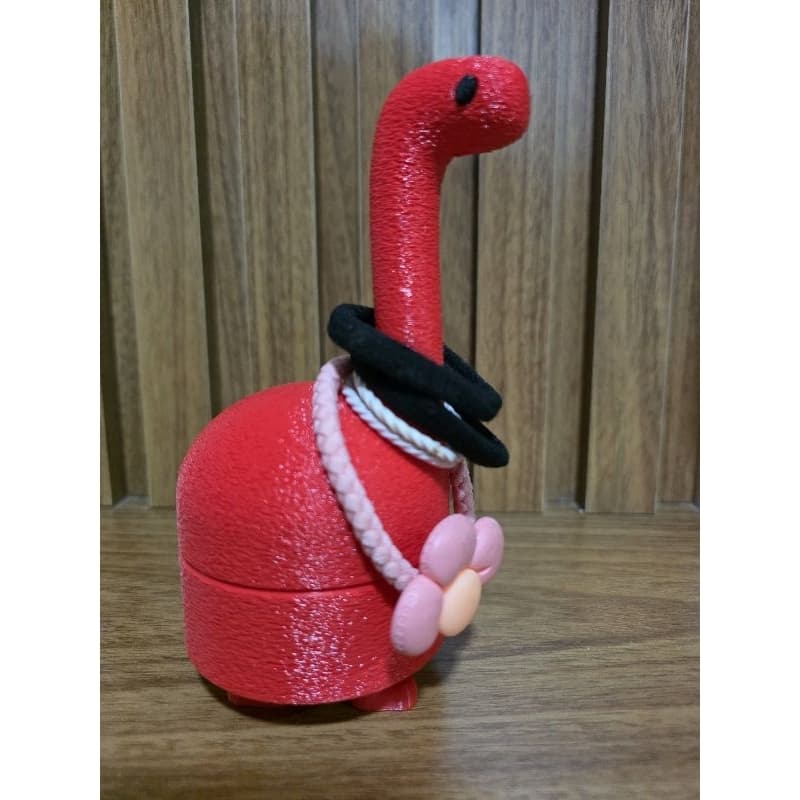 Porta Elástico de Cabelo 3D – Organizador em Formato de Dinossauro