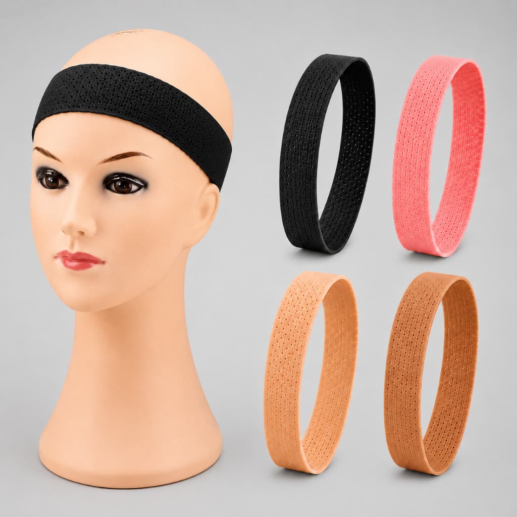 Faixa De Silicone Para Perucas, Próteses E Apliques Capilares