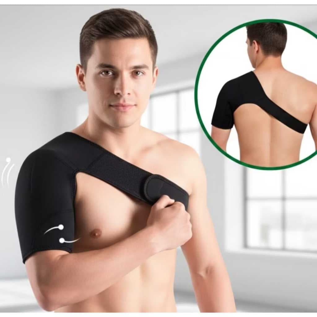 Ombreira Ortopédica Suporte Ombro Neoprene Ajustável Premium