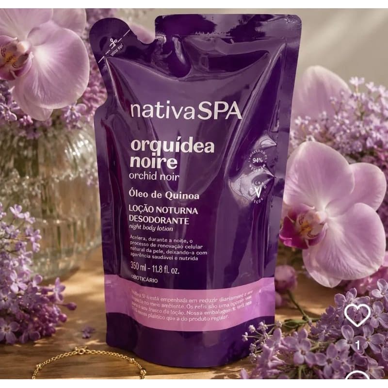 refil nativa SPA orquídea noire