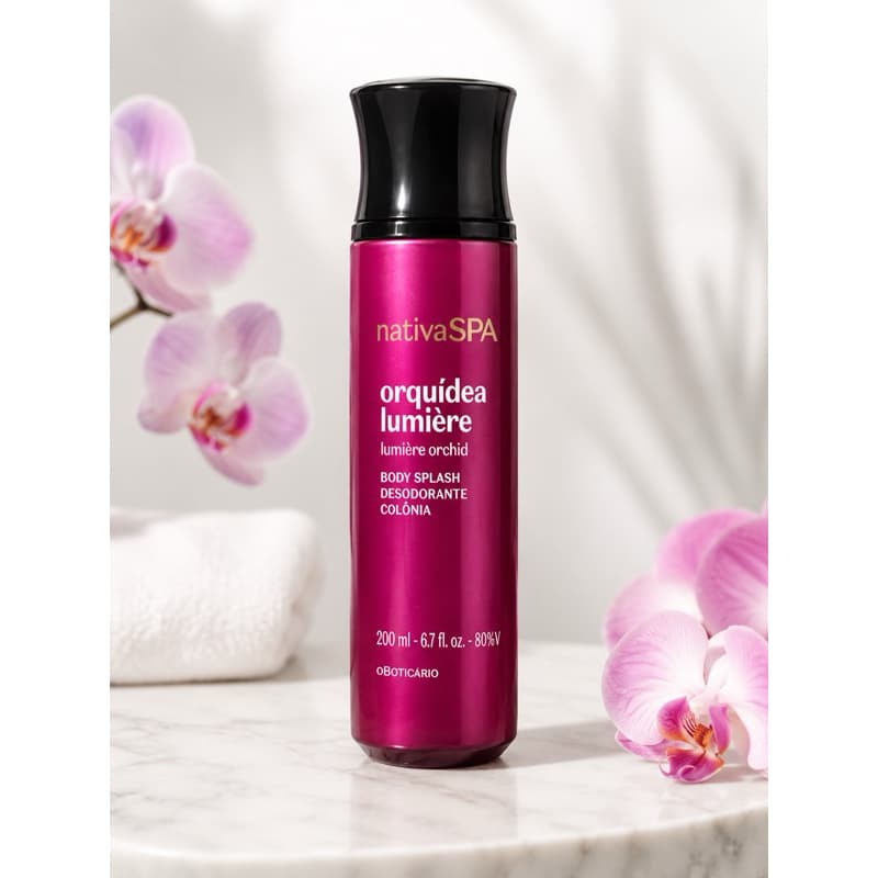 Body Splash Desodorante Colônia Nativa SPA Orquídea Lumière 200ml | O Boticário Original