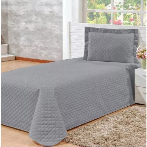 Colcha Cobre leito 2 peças para Cama, Colchão Solteiro Menino / Menina Juvenil e Infantil