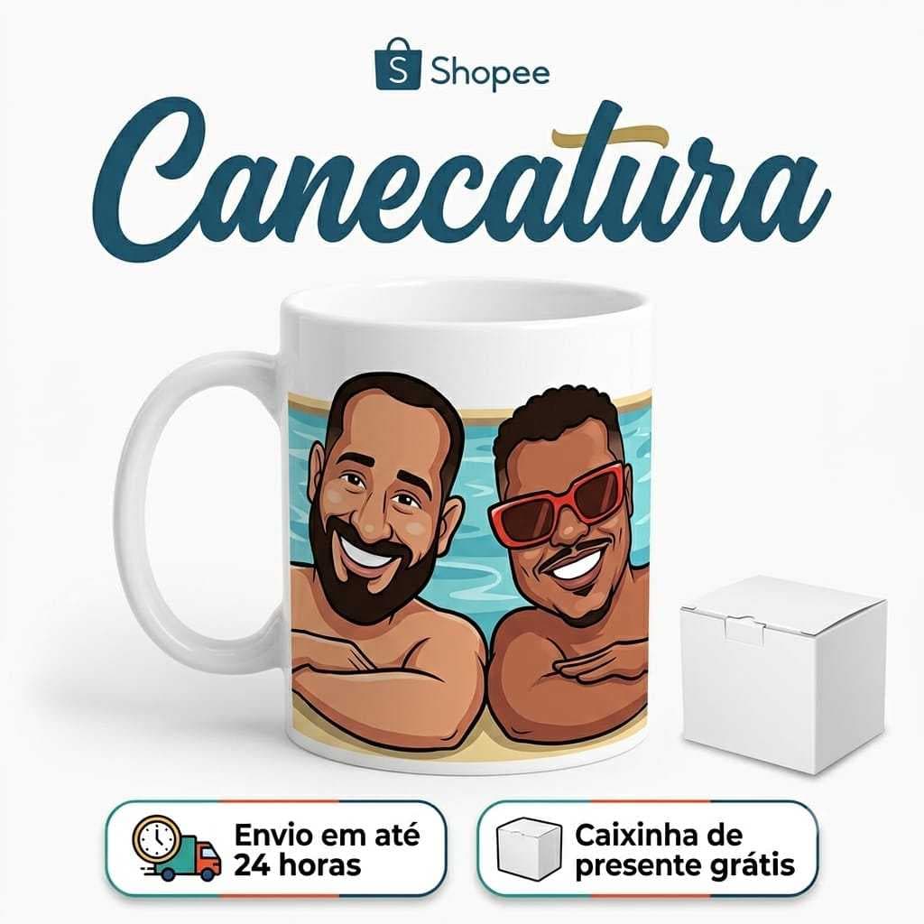 Caneca  Caricatura Com Foto Presente Personalizada De Profissão Caneca Avatar Com Nome E frase