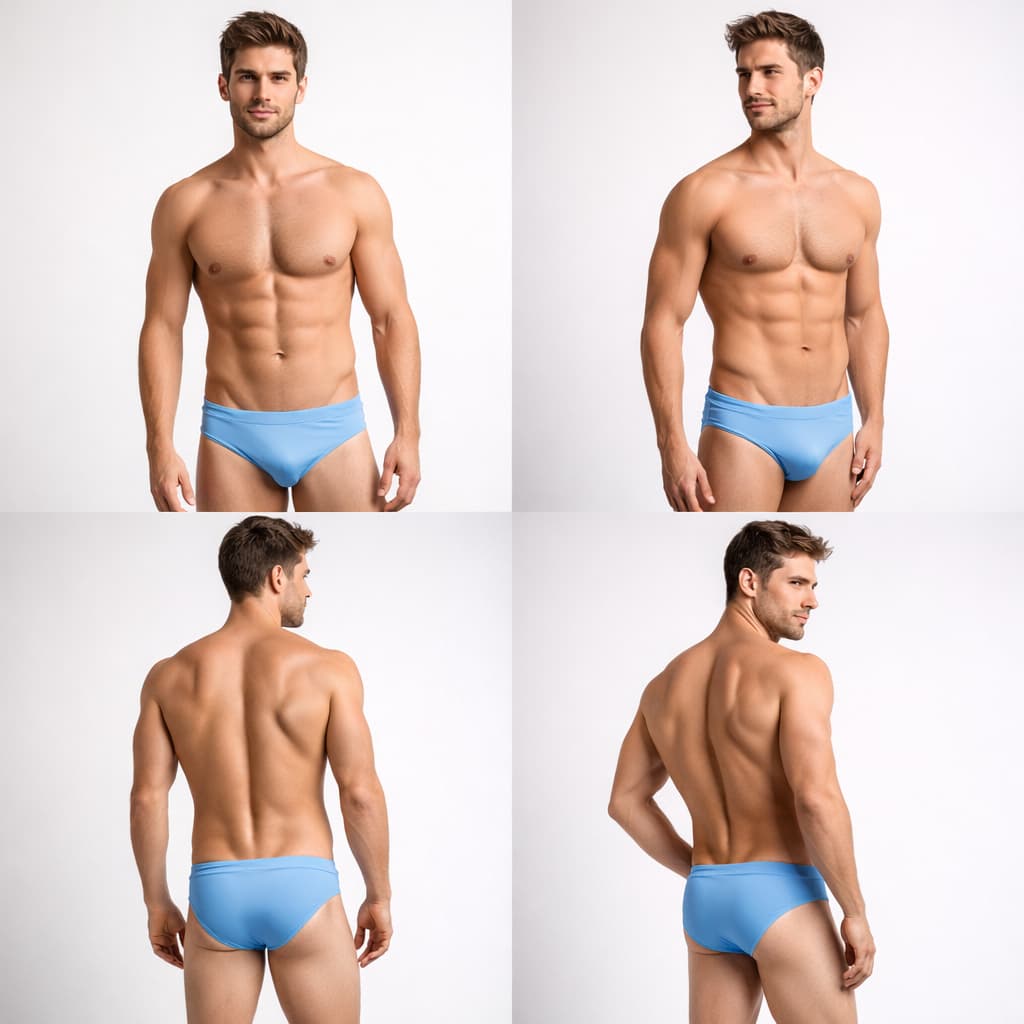 Sunga Masculina Slim 6cm com Forro Interno para Praia Piscina