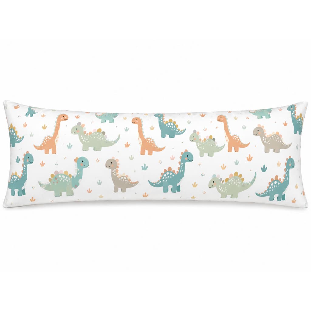 Xuxão Safari Infantil Menino Travesseiro De Corpo com Fronha e Refil 1m X 30cm