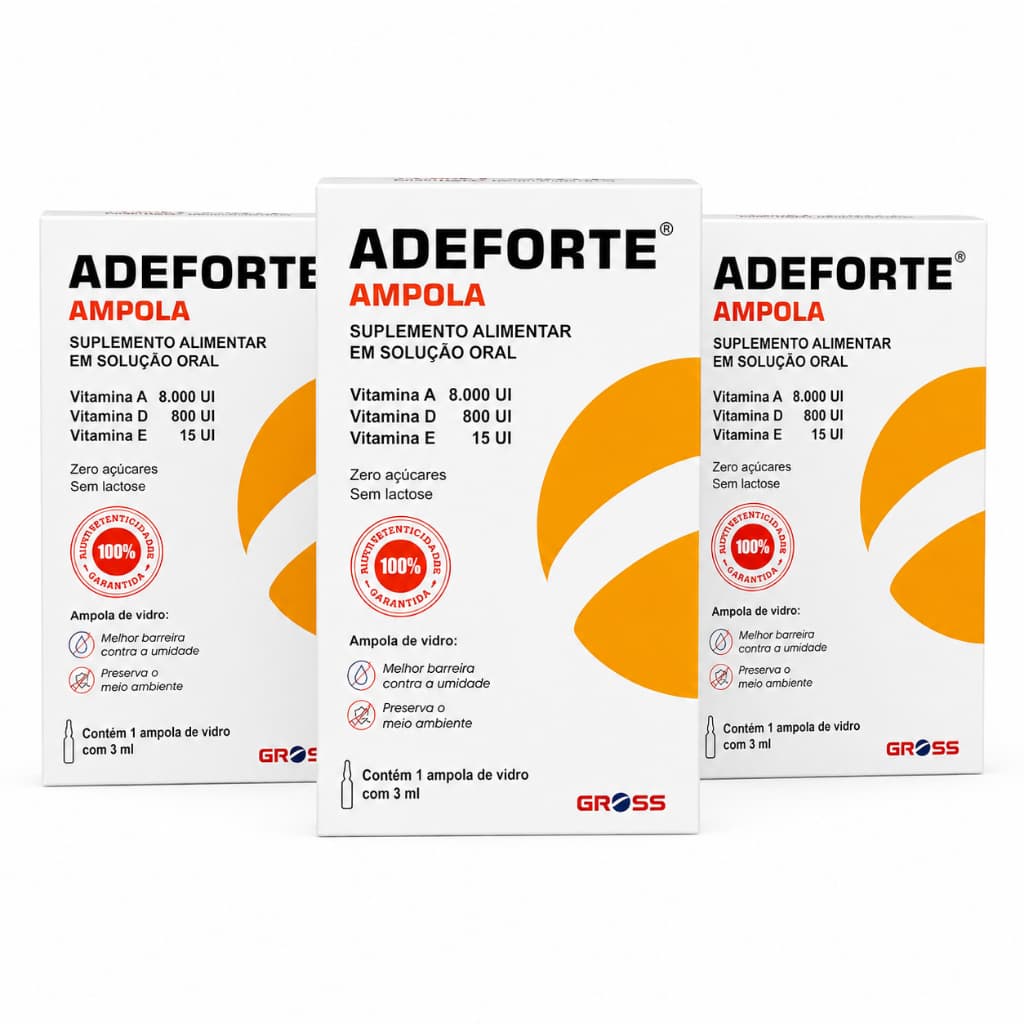 ADEFORTE ORAL AMP 3ML 3 unidades