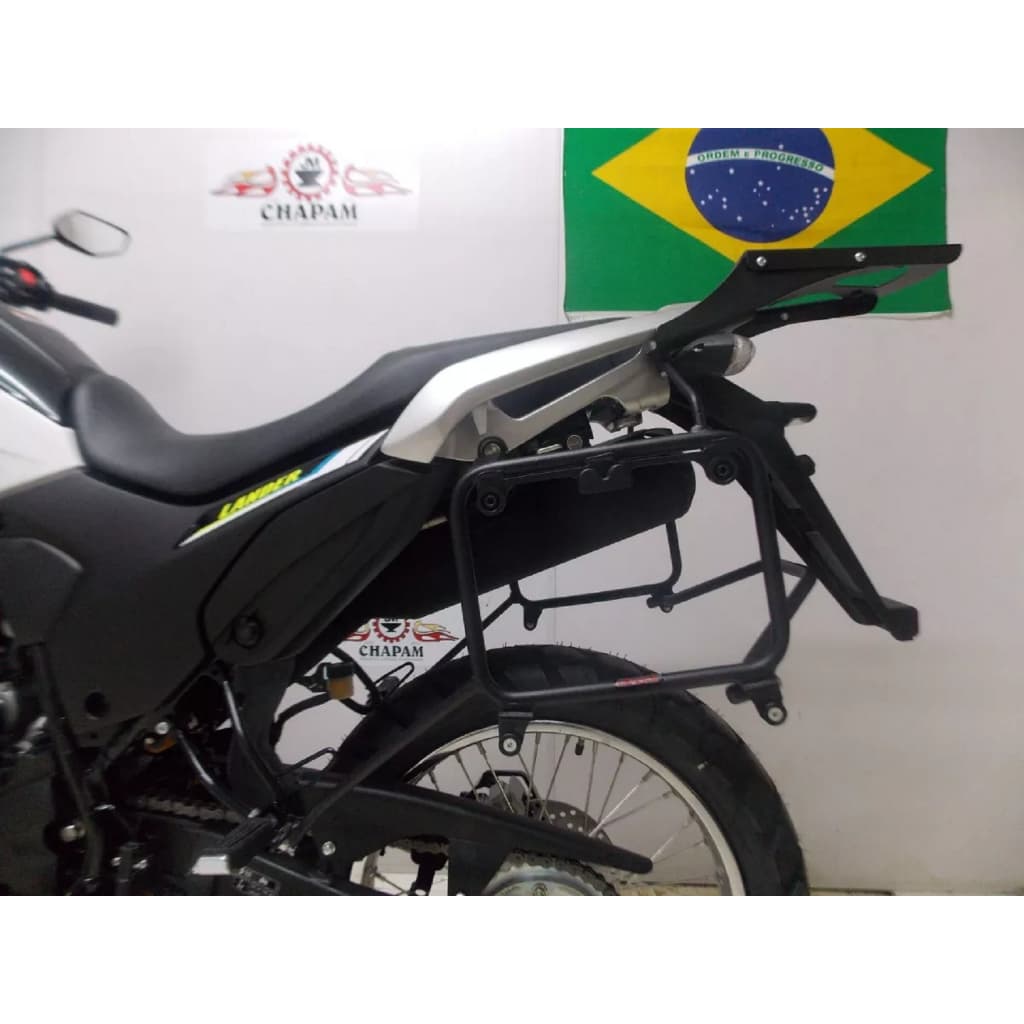 Suporte De Mala Lateral Chapam - Yamaha Lander Xtz 250 2019 2020 2021 2022 2023 2024