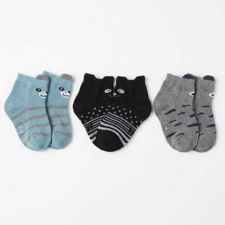 Kit Meia Infantil Menino Estampada Kit Meias Infantil Menino Coloridas Divertidas Meninos 2 a 4 Anos