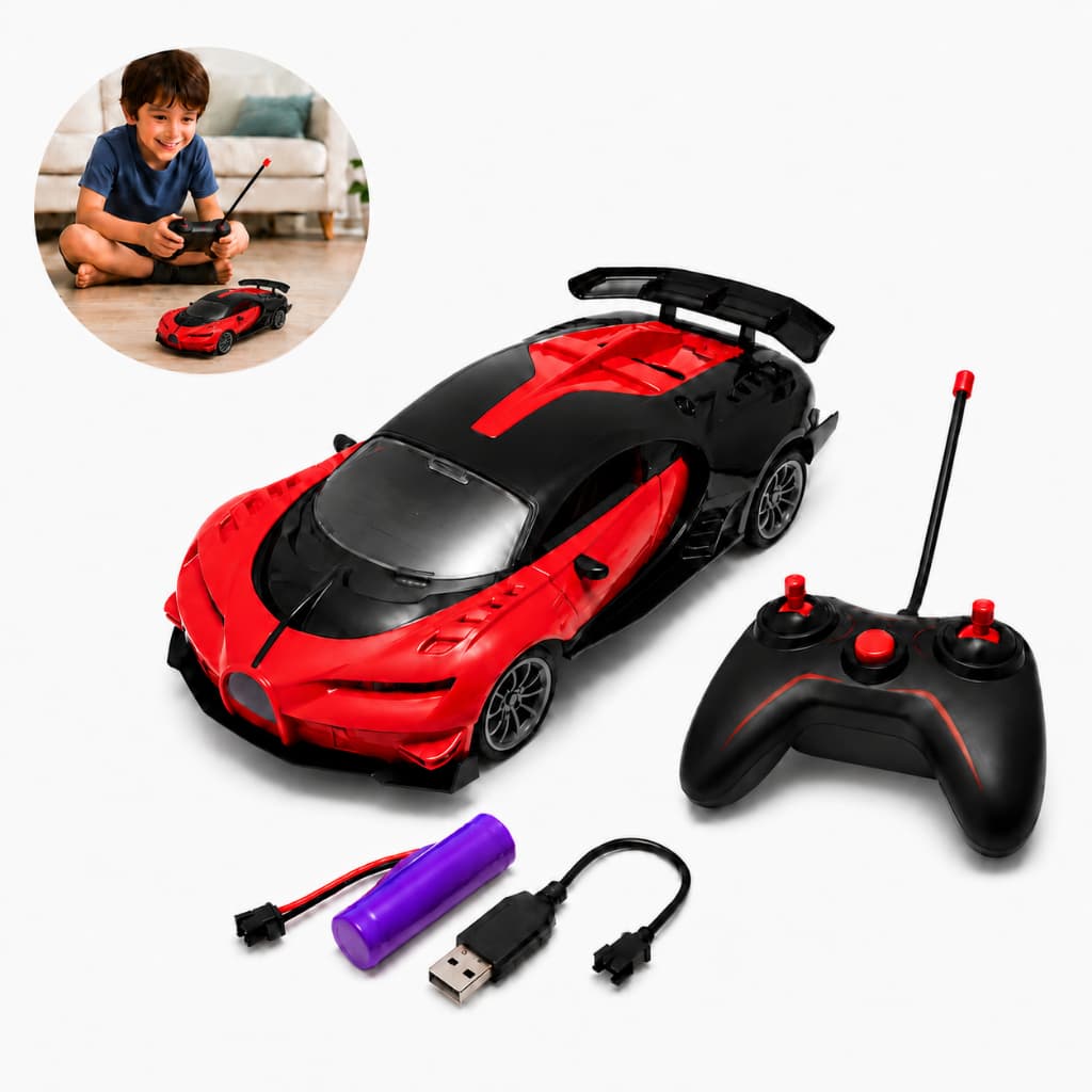 Carro Controle Remoto Road Master Alta Velocidade Brinquedo Infantil Alta Performance Presente Top Oferta Vermelho