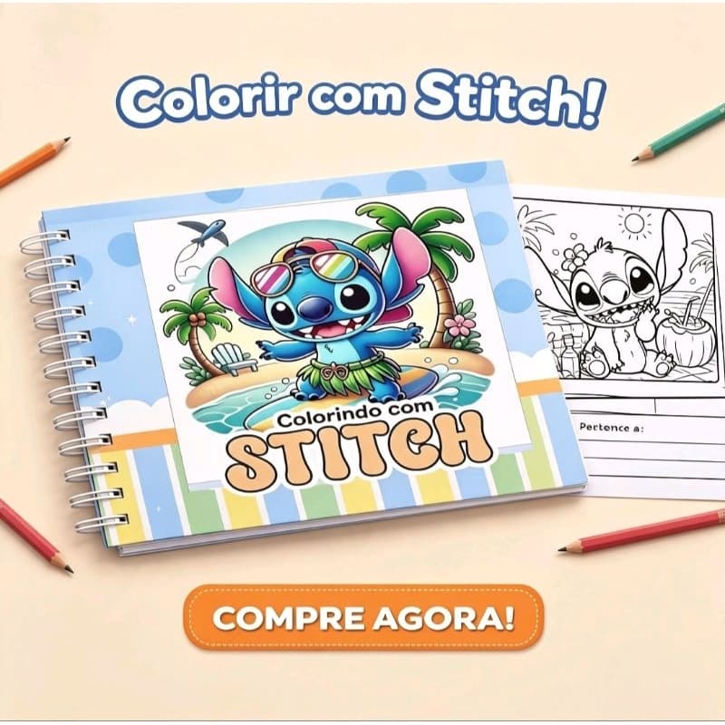 Livro para Colorir Infantil –  47 Desenhos para colorir