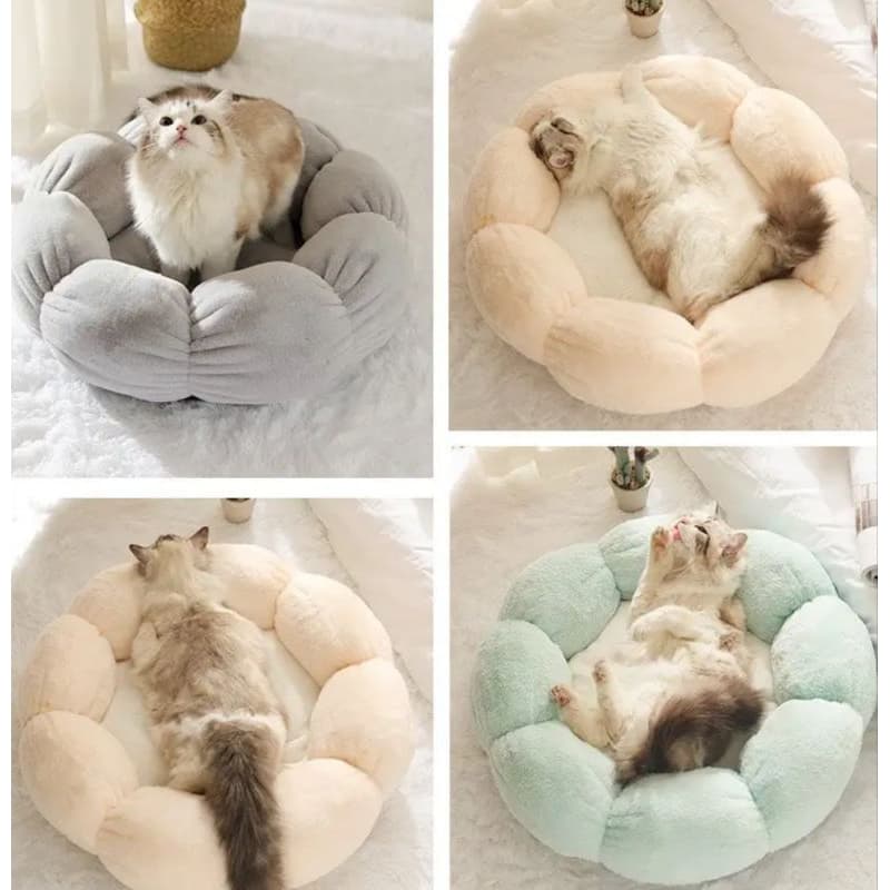 Cama Gato Cachorro Pet Almofada Estilo Floral