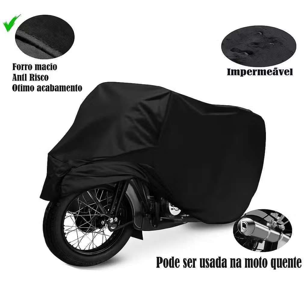 Capa Moto Impermeável Universal Para Scooter Proteção Completa TOP kz